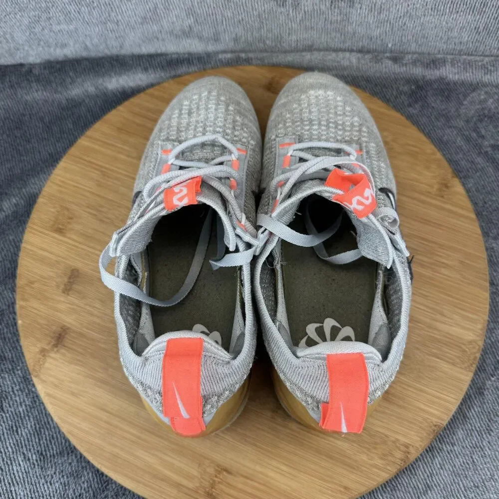 Nike Shoes Youth Size 5Y Gray Air VaporMax 2021 FK Flyknit Sneakers DB1550-002